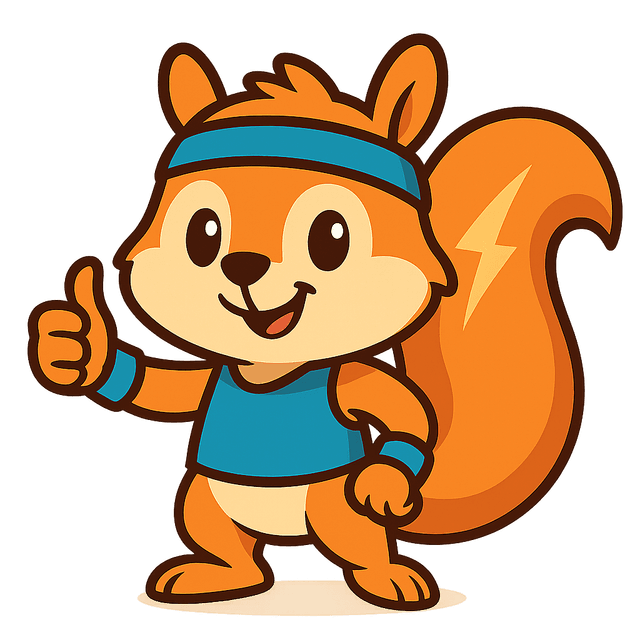 Dashy giving a thumbs up